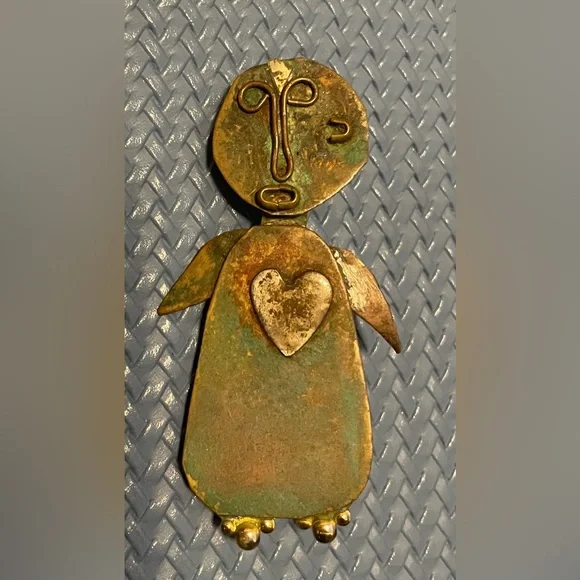 🖤❤️💚 Vintage Ethnic Brooches 🖤❤️💚 - Picture 4 of 4